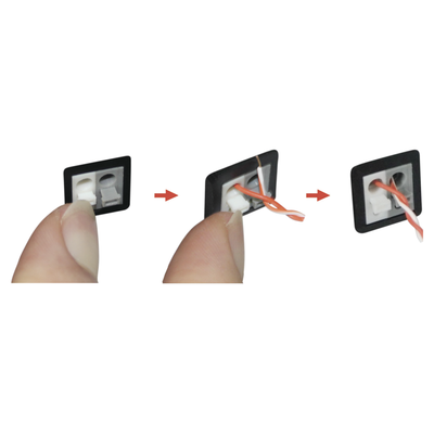 Kit de Transceptores (Baluns) con Terminal PUSH SUPERIOR  Resolución 4K   Cable flexible COAXIAL Blindado / COAXITRON / AUDIO POR COAXITRON / Menu OSD /Conector 100% COBRE / protección TVS  Calidad PREMIUM