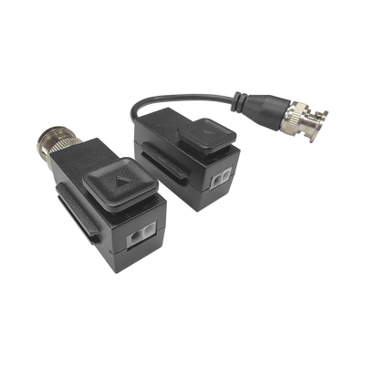 Kit de Transceptores (Baluns) con Terminal PUSH SUPERIOR  Resolución 4K   Cable flexible COAXIAL Blindado / COAXITRON / AUDIO POR COAXITRON / Menu OSD /Conector 100% COBRE / protección TVS  Calidad PREMIUM