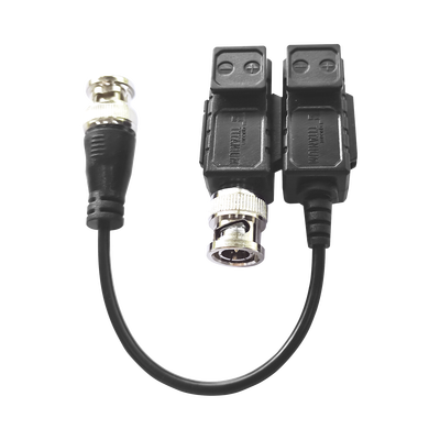 Kit de Transceptores (Baluns) con Terminal PUSH SUPERIOR  Resolución 4K   Cable flexible COAXIAL Blindado / COAXITRON / AUDIO POR COAXITRON / Menu OSD /Conector 100% COBRE / protección TVS  Calidad PREMIUM