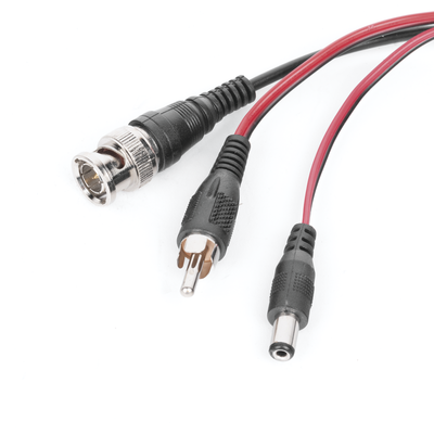 Kit de transceptores activos  envía alimentación 12V/24Vcc/AC  video y audio a una distancia de hasta 150 m en 4K para aplicaciones de video por UTP Cat 5e / 6 en alta definición.