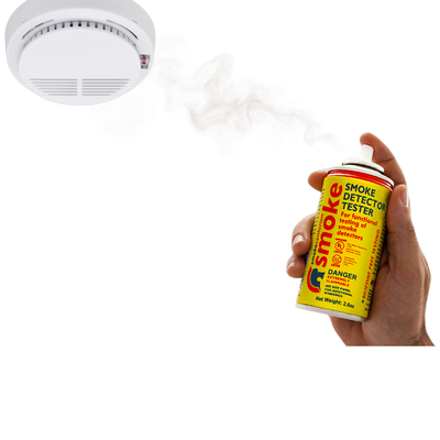 Lata De Humo Sintético En Aerosol Para Prueba De Detectores Puntuales  Libre De Silicona  100%Biodegradable  No Contamina Los Detectores  Uso Manual o En Dispensadores SOLO-330/SOLO-332  Listado UL