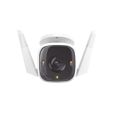 Cámara IP 4 Megapixel (2K) / Lente 3.18 mm / Wi-Fi / 30 mts IR / Exterior IP66 / Audio Bidireccional / Micro SD  hasta 256 GB / Compatible con Google y Alexa