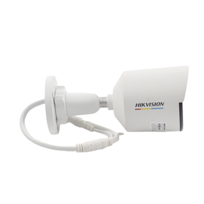 Bala IP 2 Megapixel / Imagen a Color 24/7 / PoE / Lente 2.8 mm / Luz Blanca 30 mts / Exterior IP67 / dWDR / ONVIF