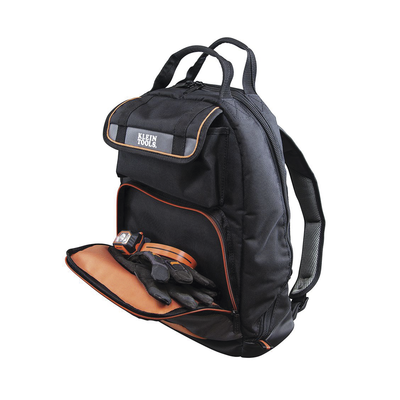 Mochila para Herramientas Tradesman Pro™ de 44.5 cm en Color Negro con 35 Bolsillos (No incluye herramientas).