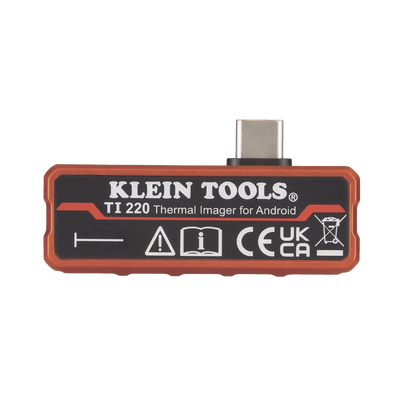 Mini Cámara Termográfica para Dispositivos Android®. Con Estuche Portátil y Mosquetón. Similar a series HMTP y HMTJ