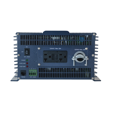 Inversor de corriente Onda Pura 3000W  Ent:24 Vcc  Sal:120Vca  60Hz