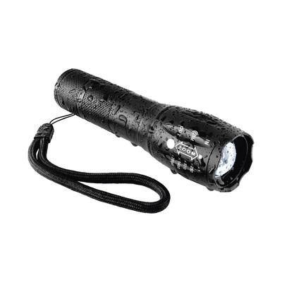 Linterna LED de Aluminio  800 Lúmenes  IPX4  Resistente al Agua