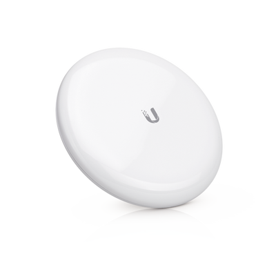 Radio airMAX de alta capacidad  hasta 1 Gbps en 60 GHz con failover en 5 GHz  con antena integrada de 17.2 y 10 dBi respectivamente
