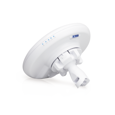 Radio airMAX de alta capacidad  hasta 1 Gbps en 60 GHz con failover en 5 GHz  con antena integrada de 17.2 y 10 dBi respectivamente