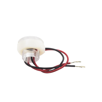 Luz led marina de cortesía serie Newt  emite luz de color blanco de 45 lúmenes  para uso exterior e interior  fabricado bajo norma de protección IP67.