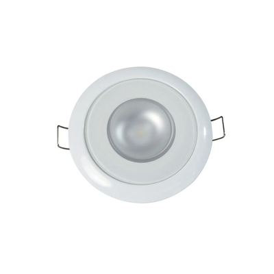 Luz led marina Mirage  emite luz color blanco de 380 lúmenes  para uso interior y exterior con grado de protección IP67.