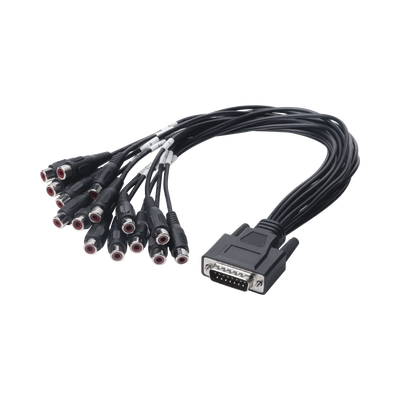 Adaptador de 15 Entradas de Audio para DVR´s epcom y HIKVISION