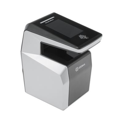 Lector de huella MorphoWave Compact / lector Multiformato  MIFare  DESFire  Prox HID  ICLASS/ QR/ IP65 / PoE