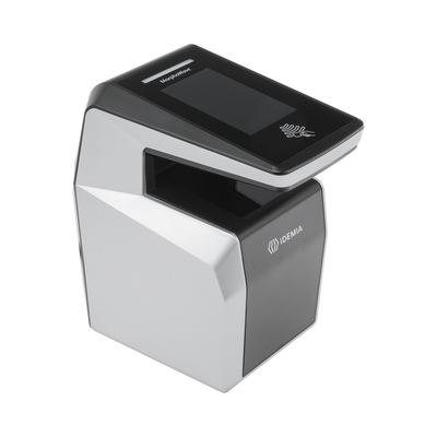 Lector de huella MorphoWave Compact / lector Multiformato  MIFare  DESFire  Prox HID  ICLASS/ QR/ IP65 / PoE