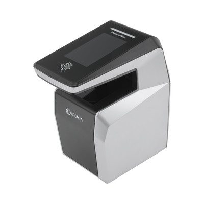 Lector de huella MorphoWave Compact / lector Multiformato  MIFare  DESFire  Prox HID  ICLASS/ QR/ IP65 / PoE