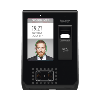 Lector biometrico de Huella y reconocimiento Facial   con lector de PROX (125Khz) y  Mifare  (13.56 Mhz)