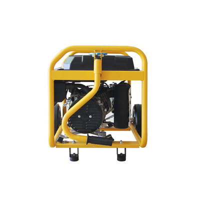 Generador a Gasolina / Planta de Emergencia 3kW  110Vca  Encendido de Jalón  Jaula con Ruedas para Fácil Traslado
