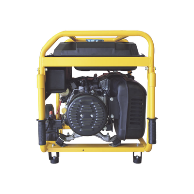 Generador a Gasolina / Planta de Emergencia con Encendido Automático  6.5KW  220Vac 2 Fases  Jaula con Ruedas para Fácil Traslado