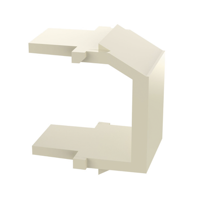 Módulo de tapa ciega (Inserto Ciego)  Tipo Keystone  Color Marfil  1 Pieza