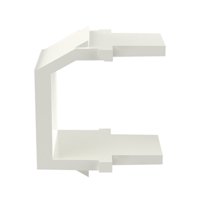 Módulo de tapa ciega (Inserto Ciego)  Tipo Keystone  Color Blanco Mate  1 Pieza