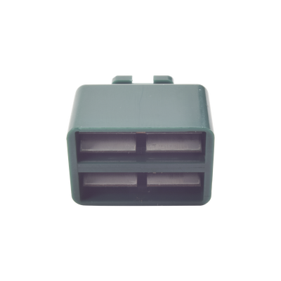 Clip de Puente  Para Uso con Regletas S66 de Siemon  de 1 par  Color Verde