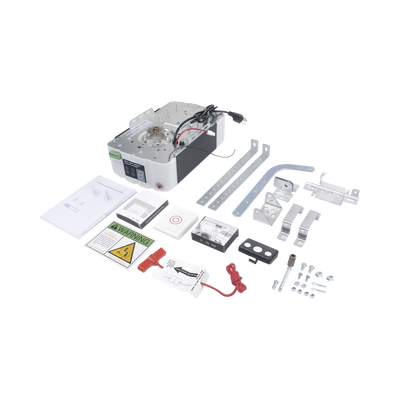 Kit D/ Puertas D/  Garage / 1/2HP / Fuerte / Silencioso / Incluye riel tipo T de 3mts / Compatible con APP / 2 Controles Inalámbricos Visera / 1 Control Inalámbrico Pared / Respaldo Energia.