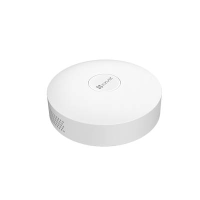 Hub Wi-Fi Para Sensores de Alarma / Soporta Hasta 32 Dispositivos / Configuración Mediante App EZVIZ / Protocolo Zigbee Para Vincular Accesorios / Alertas de Eventos Al  Instante