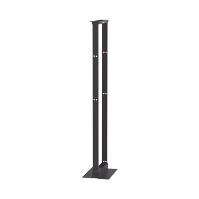 Rack de Dos Postes Estándar de 19 in  Rieles Numerados y Roscados #12-24  Fabricado en Aluminio  45 Unidades de Rack  Color Negro