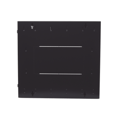 Gabinete PanZone de Montaje en Pared  de 19in  Puerta con Ventana de Seguridad  12 UR  762mm de Profundidad  Color Negro