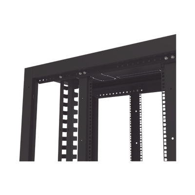 Gabinete Profesional para Telecomunicaciones de 24UR  600 mm de Ancho x 1000 mm de Profundidad  Se envía el Gabinete Armado.