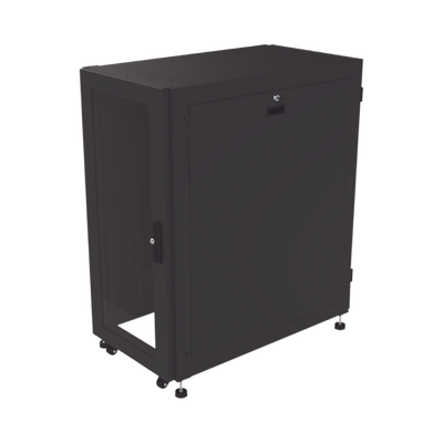 Gabinete Profesional para Telecomunicaciones de 24UR  600 mm de Ancho x 1000 mm de Profundidad  Se envía el Gabinete Armado.