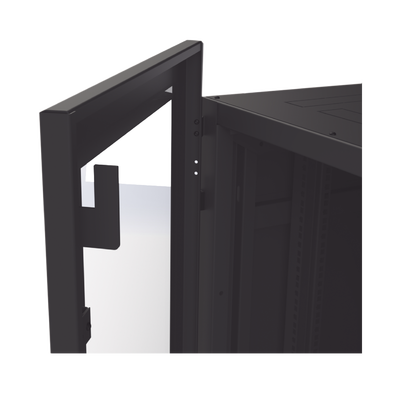 Gabinete para Telecomunicaciones Rack Estándar de 19"  42UR  600 mm Ancho x 1000 mm Profundidad. Fabricado en Acero  Se envía el Gabinete Armado.