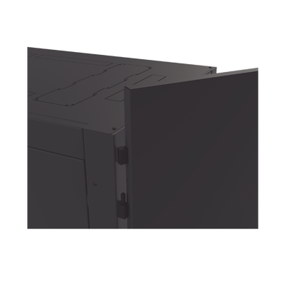 Gabinete para Telecomunicaciones Rack Estándar de 19"  42UR  600 mm Ancho x 1000 mm Profundidad. Fabricado en Acero  Se envía el Gabinete Armado.