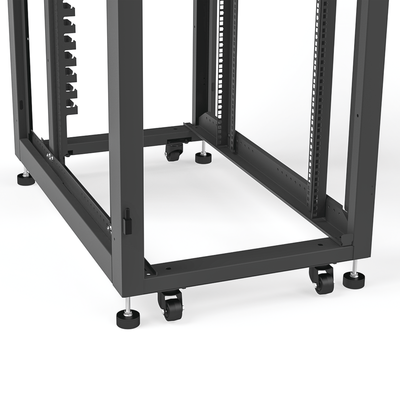 Gabinete Profesional para Telecomunicaciones de 45UR  600 mm de Ancho x 1000 mm de Profundidad.