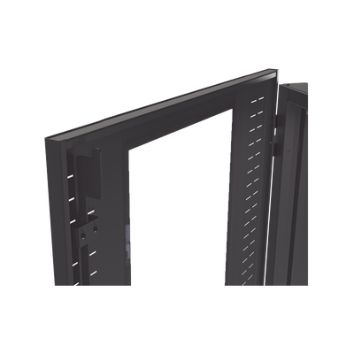 Gabinete para Telecomunicaciones Rack Estándar de 19"  42UR  800 mm Ancho x 1000 mm Profundidad. Fabricado en Acero  Se envía el Gabinete Armado.