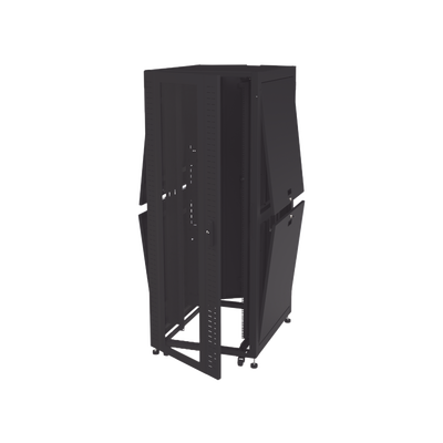 Gabinete para Telecomunicaciones Rack Estándar de 19"  42UR  800 mm Ancho x 1000 mm Profundidad. Fabricado en Acero  Se envía el Gabinete Armado.