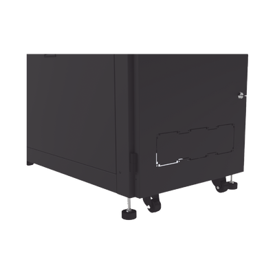 Gabinete Profesional de Piso para Telecomunicaciones de 12UR  1000 mm Profundidad  Se envía el Gabinete armado.