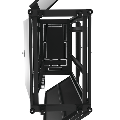 Gabinete Profesional para Telecomunicaciones de 48UR  600 mm de Ancho x 1000 mm de Profundidad.