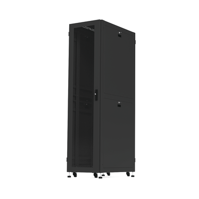 Gabinete Profesional para Telecomunicaciones de 48UR  600 mm de Ancho x 1000 mm de Profundidad.