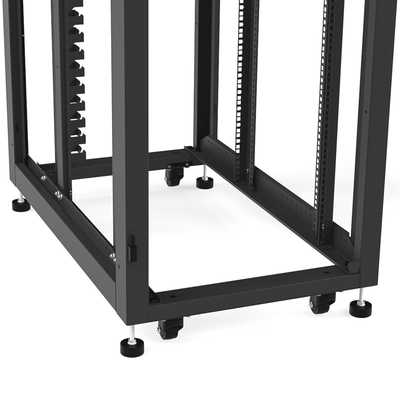 Gabinete Profesional para Telecomunicaciones de 48UR  600 mm de Ancho x 1000 mm de Profundidad.