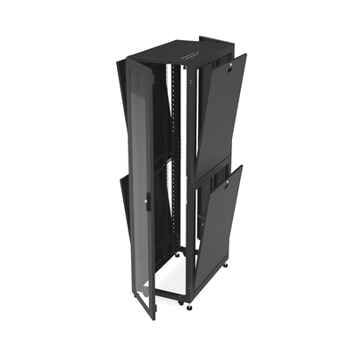 Gabinete Profesional para Telecomunicaciones de 48UR  600 mm de Ancho x 1000 mm de Profundidad.