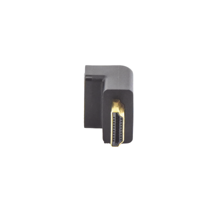 Adaptador HDMI de 90 Grados Macho a Hembra / Hacia Arriba / HDMI 2.0  4K@60Hz / Proporciona Flexibilidad Sin Doblar los Cables HDMI
