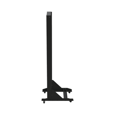 Rack Móvil de Acero de 2 Postes  45 UR  Incluye 4 Ruedas Uso Rudo.