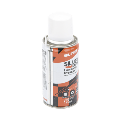 Limpiador lubricante en aerosol dieléctrico   protege mecanismos  circuitos  sensores  ventiladores  170 ml.