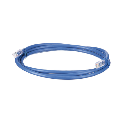 Cable de Parcheo UTP  Cat6A  24 AWG  CM  Color Azul  15ft
