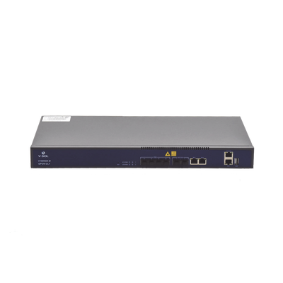OLT de 4 puertos GPON con 4 puertos Uplink (2 puertos Gigabit Ethernet + 2 puertos Gigabit Ethernet SFP)   hasta 512 ONUS