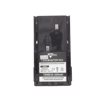 Batería Ni-MH 2000 mAh. Para radios Kenwood TK2100  TK3100  TK2102 (A)  TK3102 (A)