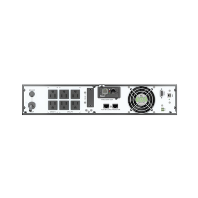 UPS SmartZone de 1000 VA/1000 W  Online Doble Conversión  Entrada 120 Vca NEMA 5-15P  Onda Senoidal Pura  2 UR  Con 6 Tomas NEMA 5-15R  Incluye Tarjeta de Red y Kit de Rieles