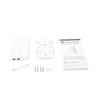 Access Point WiFi cnPilot e425H Indoor Wall Plate  doble banda  Wave 2  antena beamforming  2 puertos de salida (1x PoE Gigabit y 1x Ethernet Gigabit)