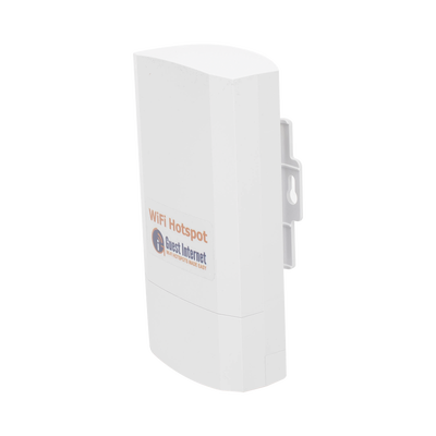 Hotspot inalámbrico 2.4 GHz para exterior  antenas sectorial 8 dBi  Throughput 75 Mbps  ideal para la venta de códigos de acceso a Internet